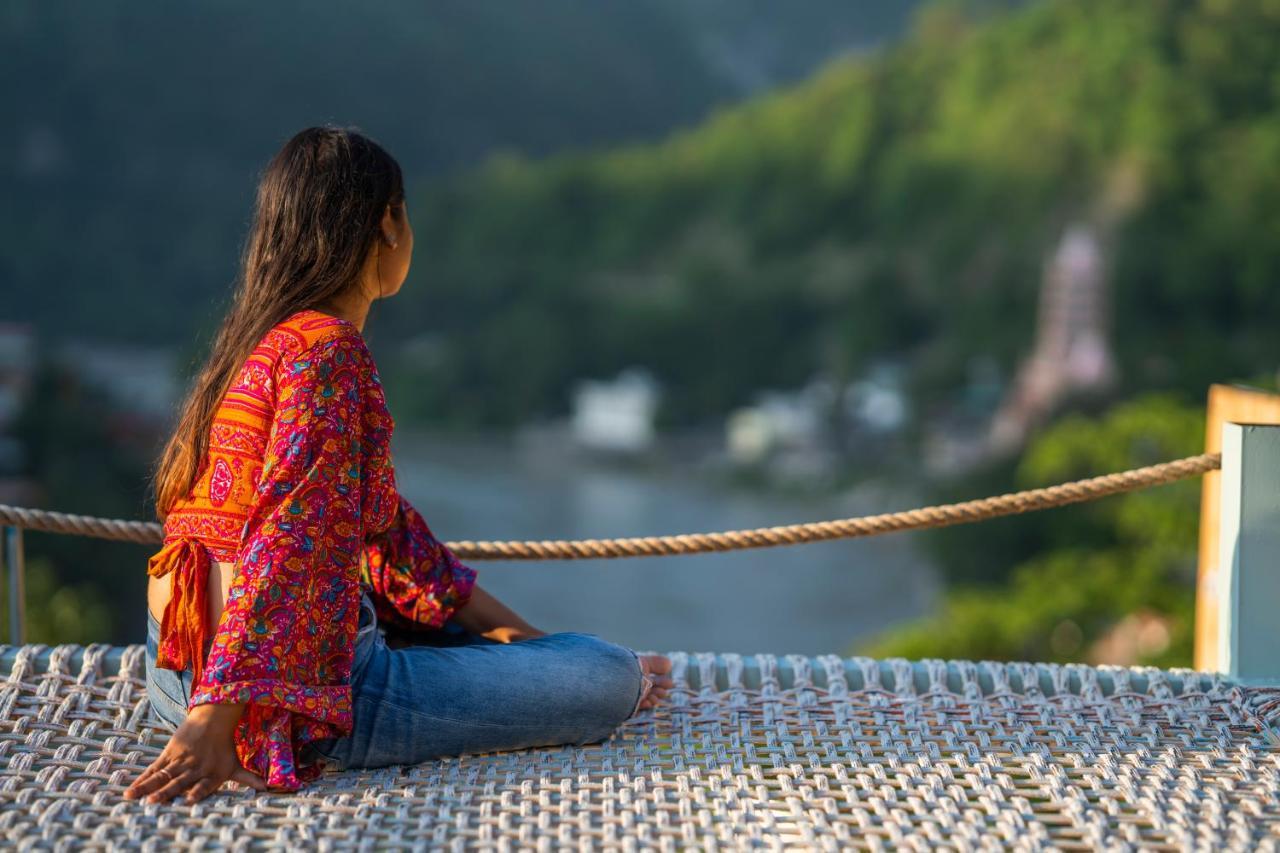 Hostel Zostel Rishikesh, Laxman Jhula Exteriér fotografie