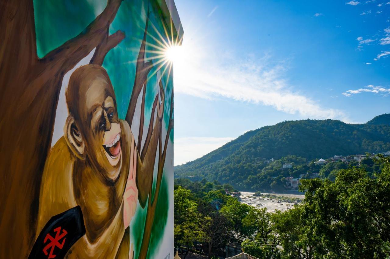 Hostel Zostel Rishikesh, Laxman Jhula Exteriér fotografie